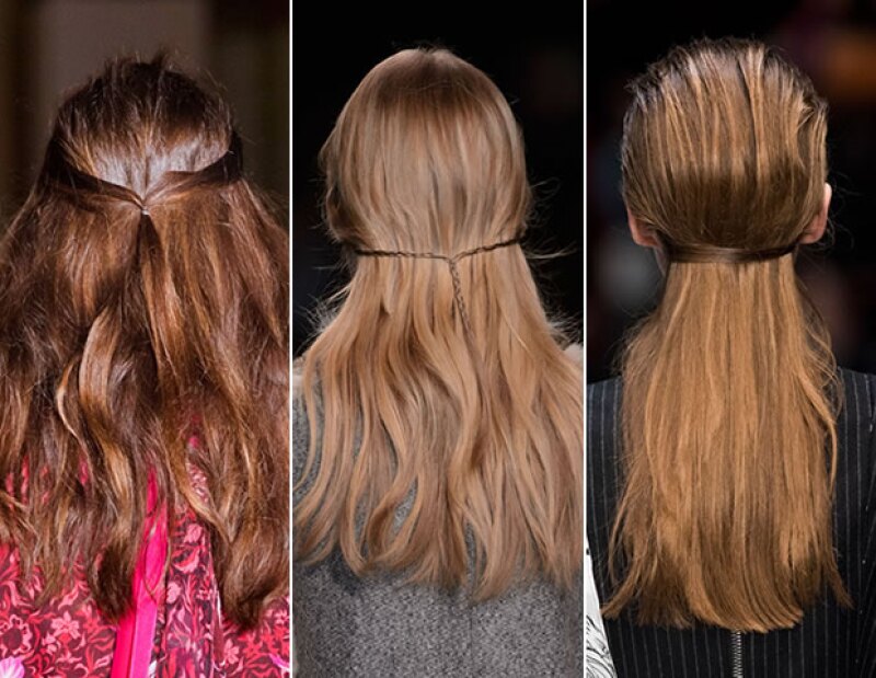 Intenta la media cola delgada como lo proponen Matthew Williamson, Valentino y Guy Laroche.