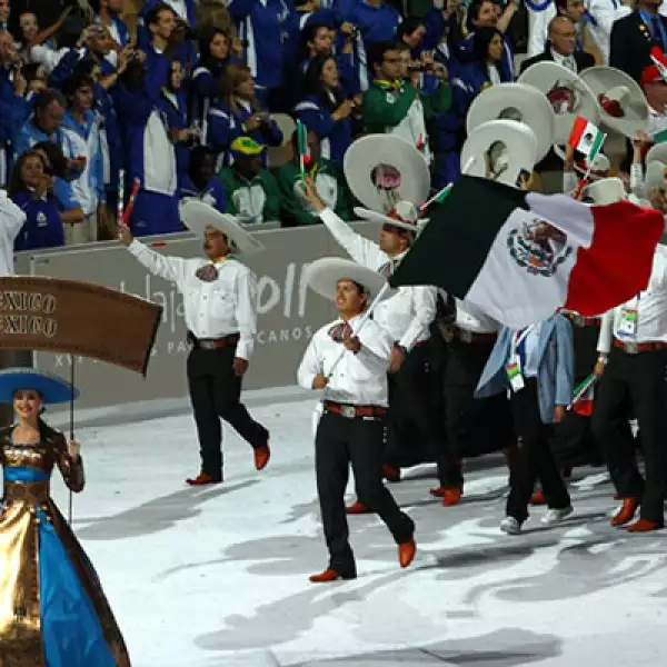 El gobernador de Jalisco, Emilio González, llamó a los atletas a tener una América unida y dejar atrás los odios, durante su intervención en la apertura.