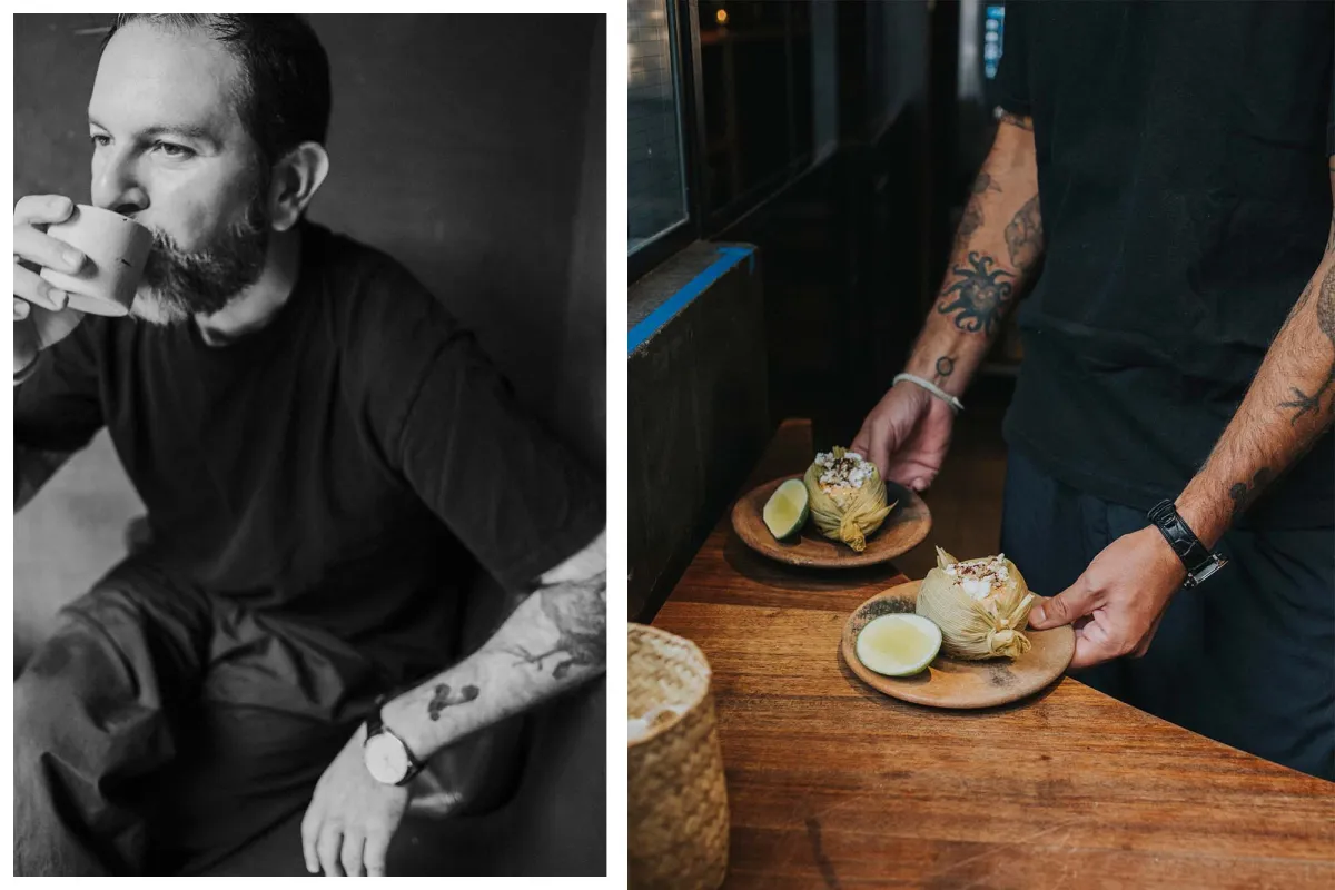 Enrique Olvera, chef mexicano. 