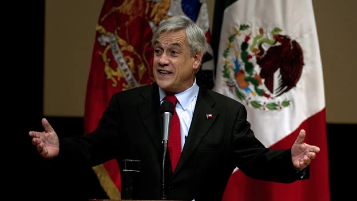 Sebastián Piñera apoya lucha contra el crimen en México
