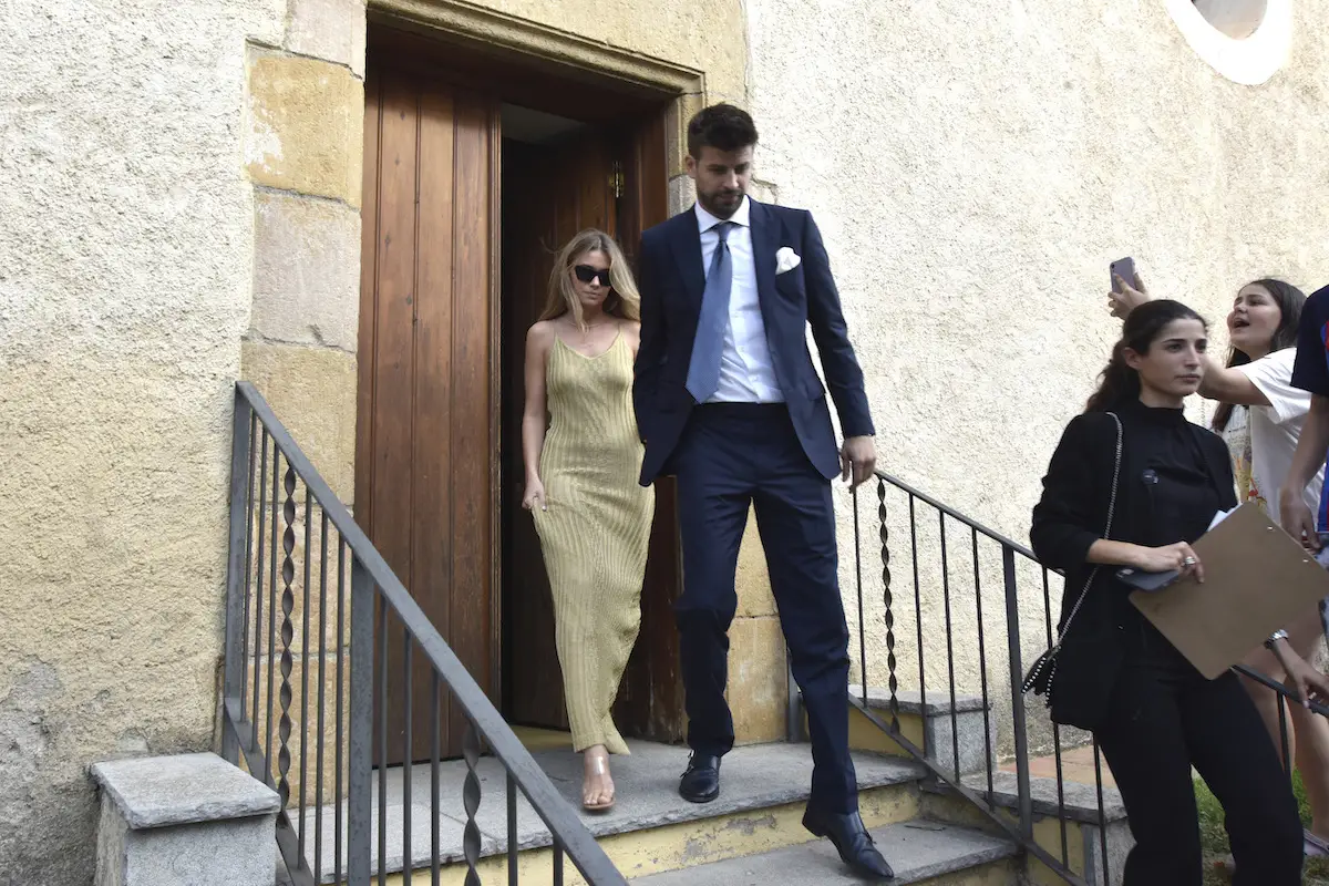 Marc Pique And Maria Valls Tie The Knot