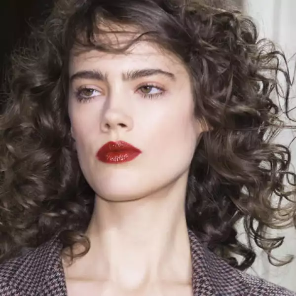 Blugirl, Milán: El pelo chino fue un éxito rotundo en la pasarela.