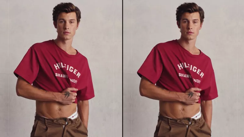 Shawn Mendes crop top