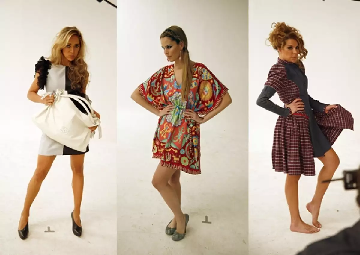 Las niñas del `Círculo Herbal´ posaron con las creaciones de muchos de los diseñadores que se presentarán esta semana en el MB DFashion. Checa el backstage de la sesión.