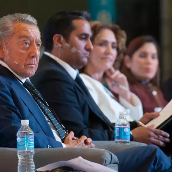 El presidente de la México Cumbre de Negocios, Miguel Alemán Velasco, inauguró la edición número 12 de este encuentro.