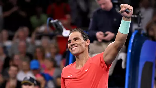 Rafael Nadal volvió a las canchas de tenis tras casi un año de ausencia por lesiones.