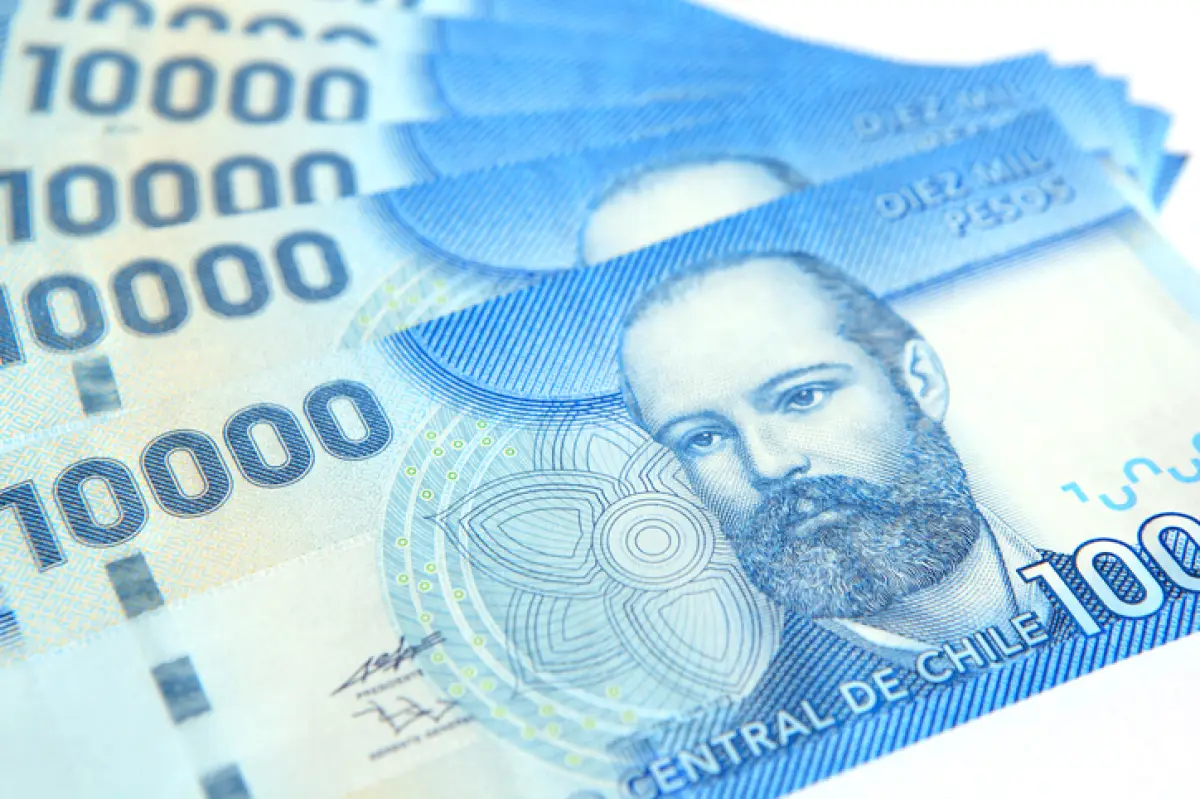 billete de 10,000 pesos chilenos