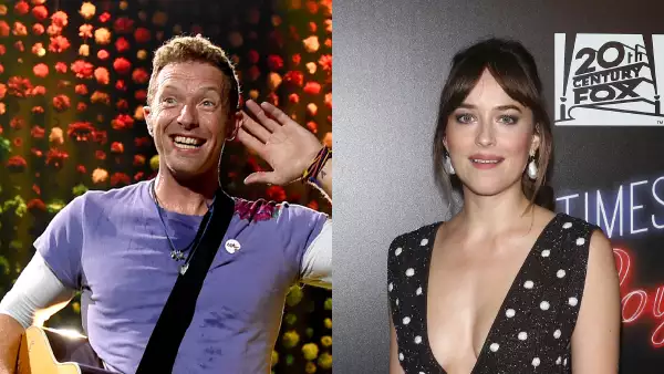Dakota Jhonson Chris Martin