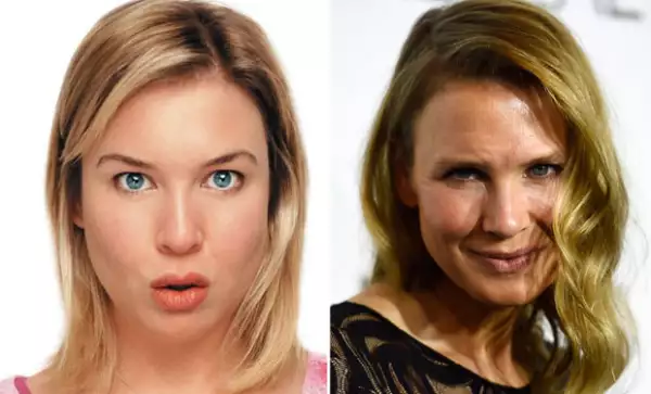 La actriz ha cambiado radicalmente desde su aparición en la segunda parte de Bridget Jones.