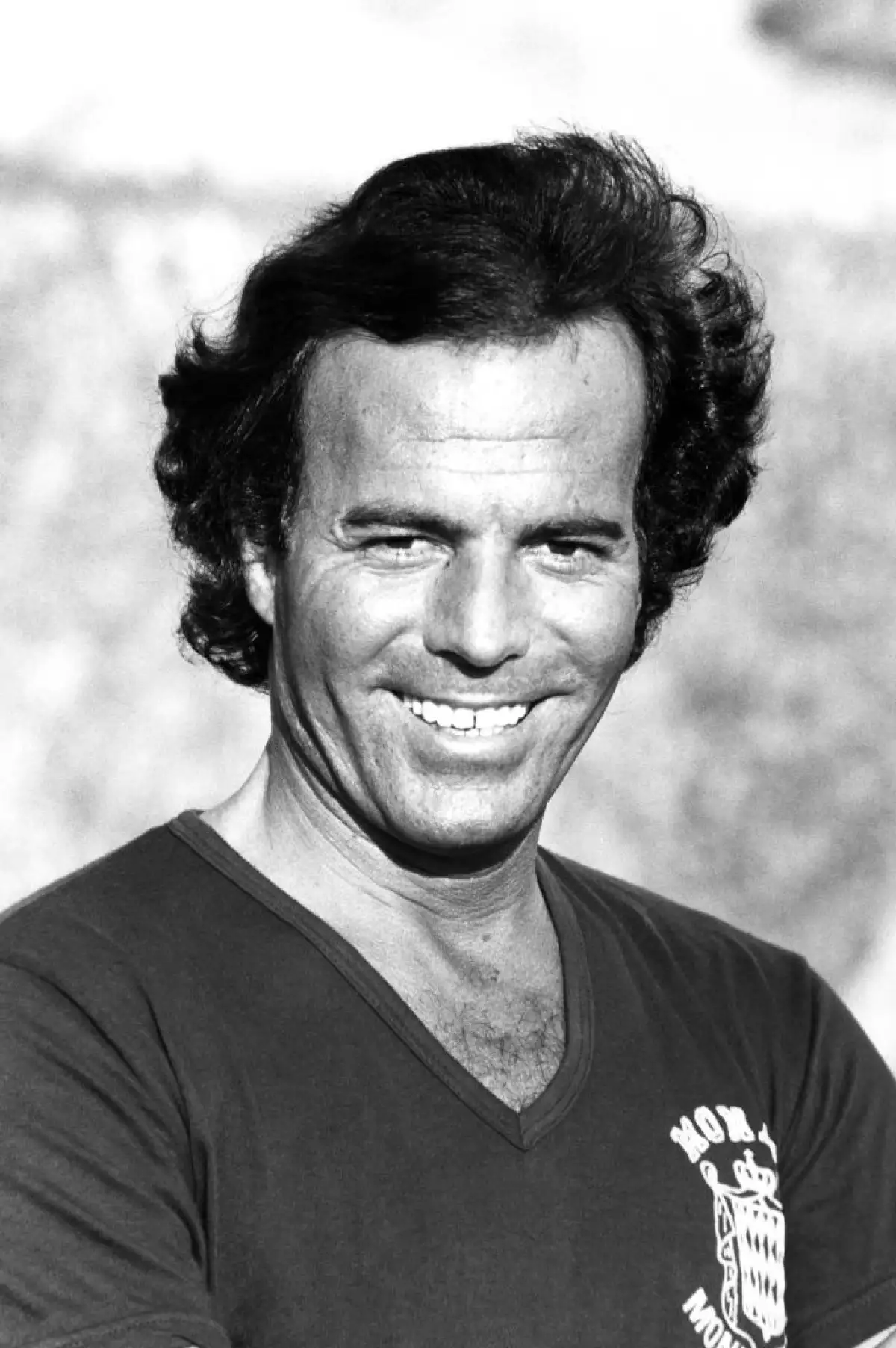 Juilio Iglesias en vacances à Palma de Majorque en 1980