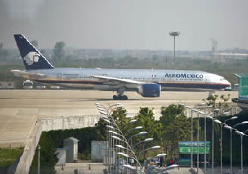 Aeroméxico asegura que recuperó el nivel de ocupación del 2008. (Foto: Archivo NTX)
