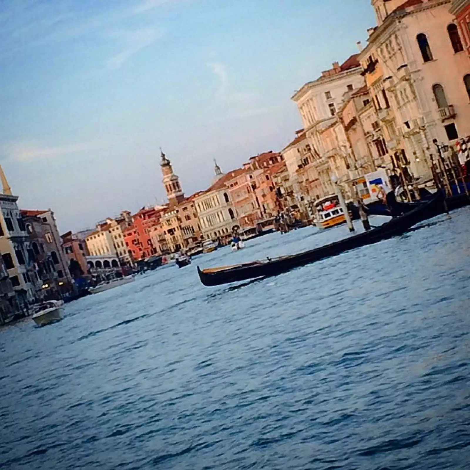 La vista del actor de Venecia.
