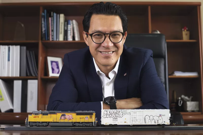 Humberto Vargas García, vice presidente de Union Pacific