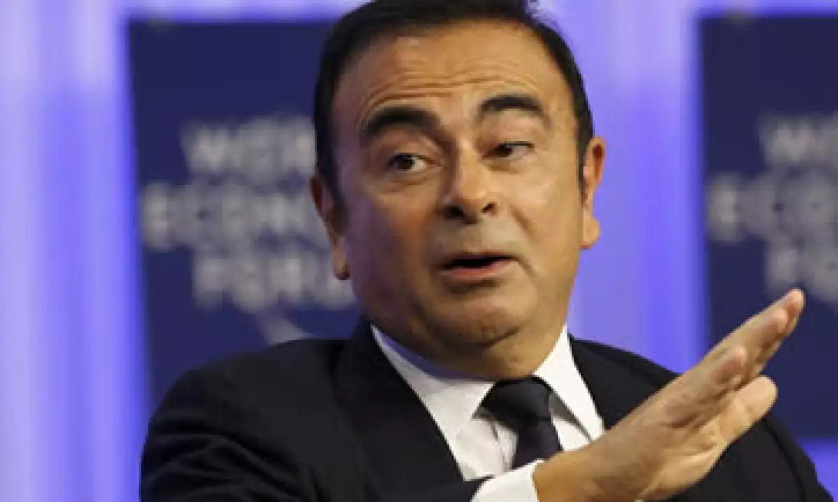El presidente del grupo Nissan-Renault, Carlos Ghosn, participó este viernes en el Foro Económico Mundial. (Foto: Reuters)