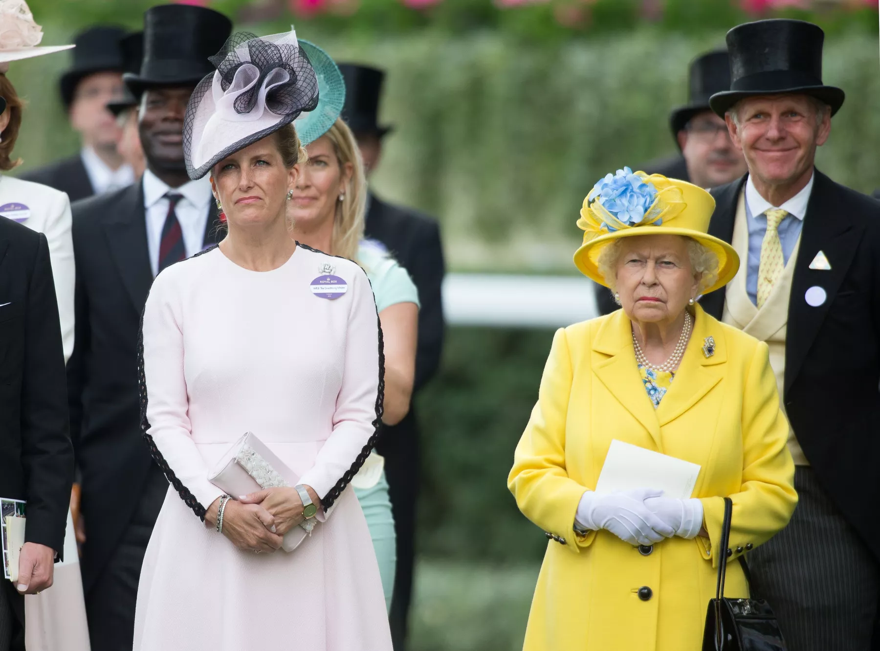 Sophie Wessex y la reina Isabel II