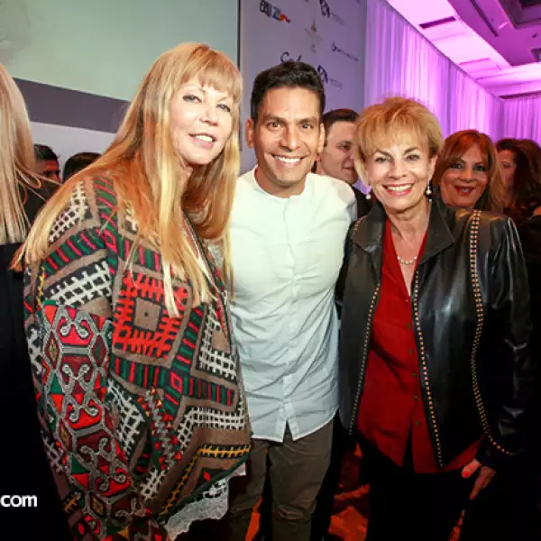 Gisela Hengel,Ismael Cala y Lucy Romero