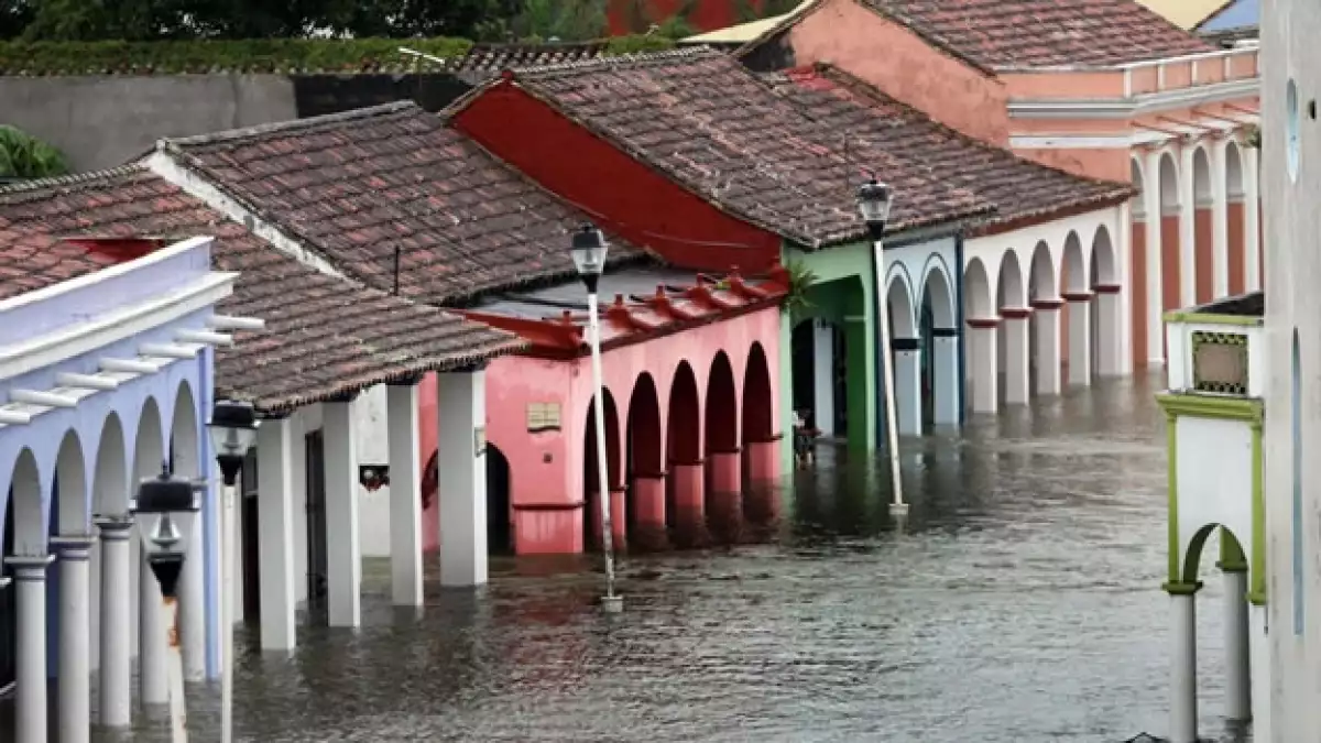 inundacion en veracruz