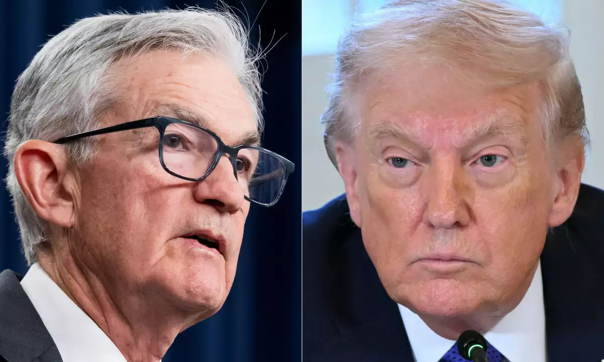 Jerome Powell-Donald Trump