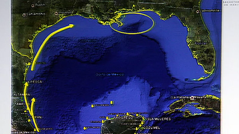 derrame en el golfo
