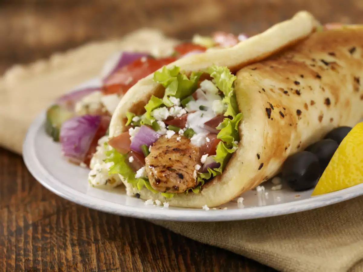 Shawarma de Pollo, la favorita de muchos 
