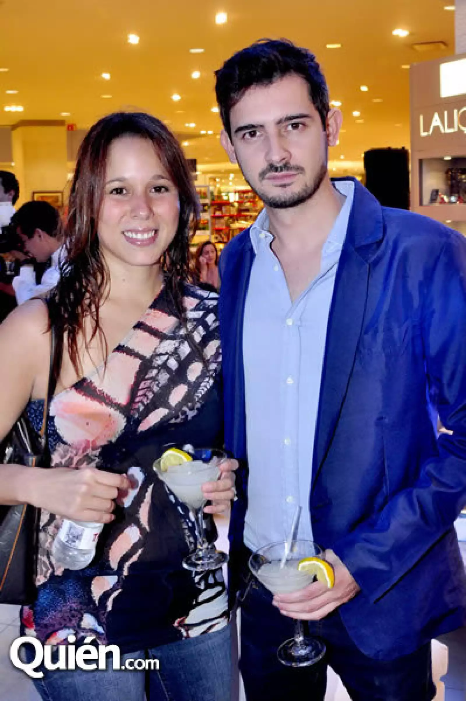 Cynthia Garza y Javier García