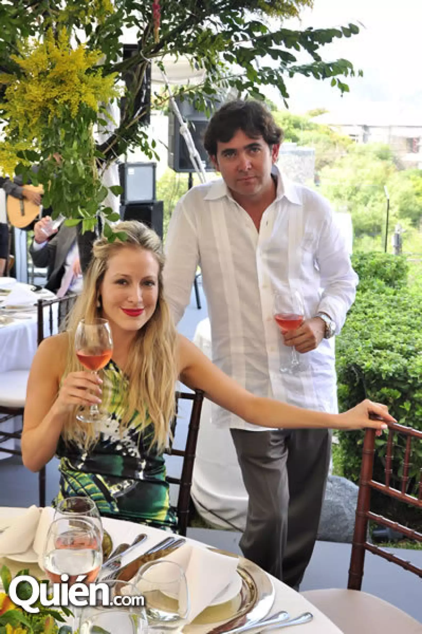 Astrid Valdés y Ricardo de la Peña