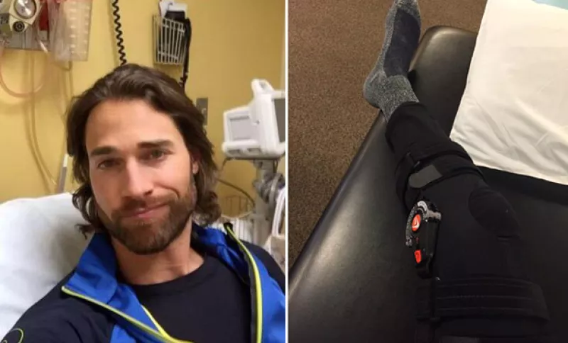 La diversión extrema del actor llegó a su fin cuando este sufrió un accidente mientras esquiaba en las Montañas Rocosas de Colorado.