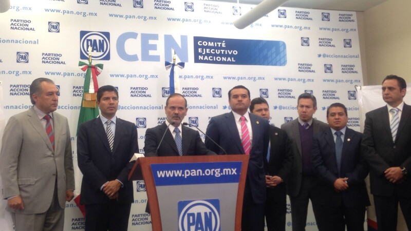 conferencia PAN gustavo madero