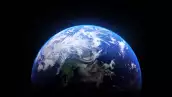 The future of the world is in our hands.planet Earth in space. Elements of this image are decorated with NASA 3D rendering.