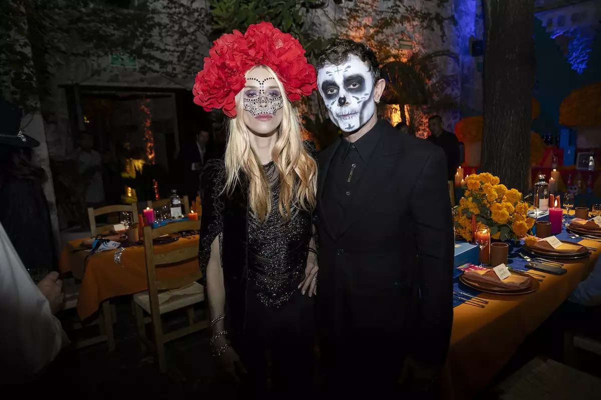 Invitados a la cena y fiesta de Día de Muertos de Tequila Casa Dragones en San Miguel de Allende