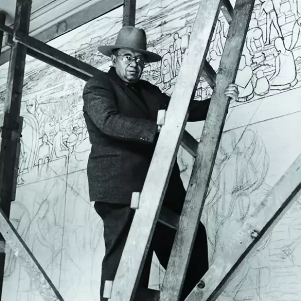 Diego Rivera habitó la Casa de los Vientos de 1954 a 1956. Donde preparó su última exposición antes de morir el 24 de noviembre de 1957. Este artículo fue publicado en la Ed. 288 de la revista Quién®.