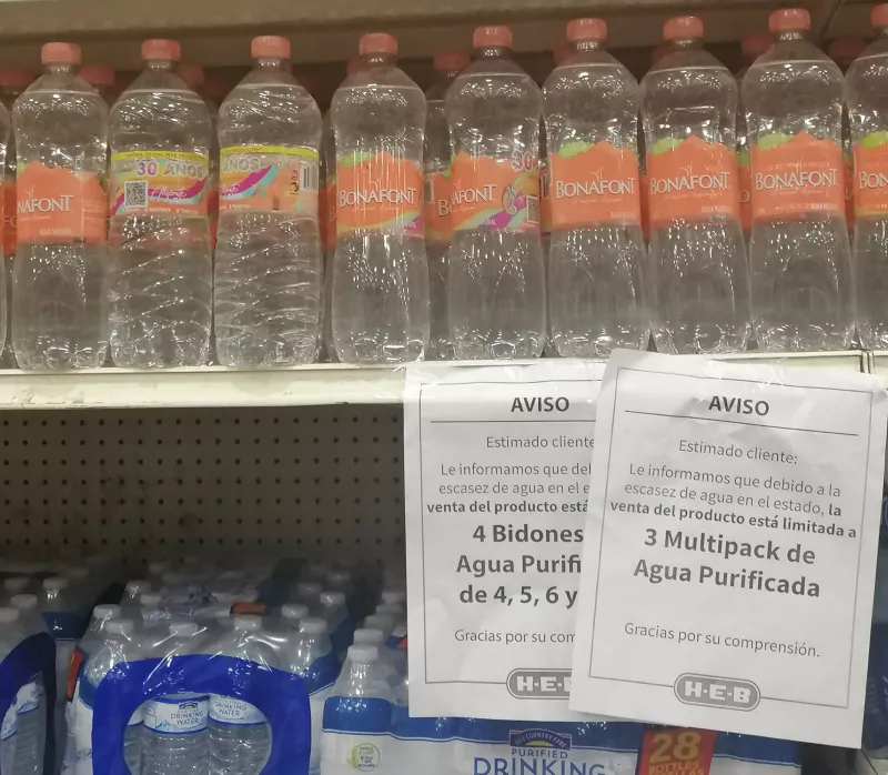 Bonafont Nuevo León agua embotellada Monterrey