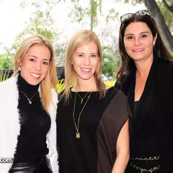 Sandy López, Denisse Buenrostro y Nery de Morales