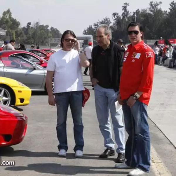 Rodrigo Ruiz,Víctor Aziz y Nazario Ortiz