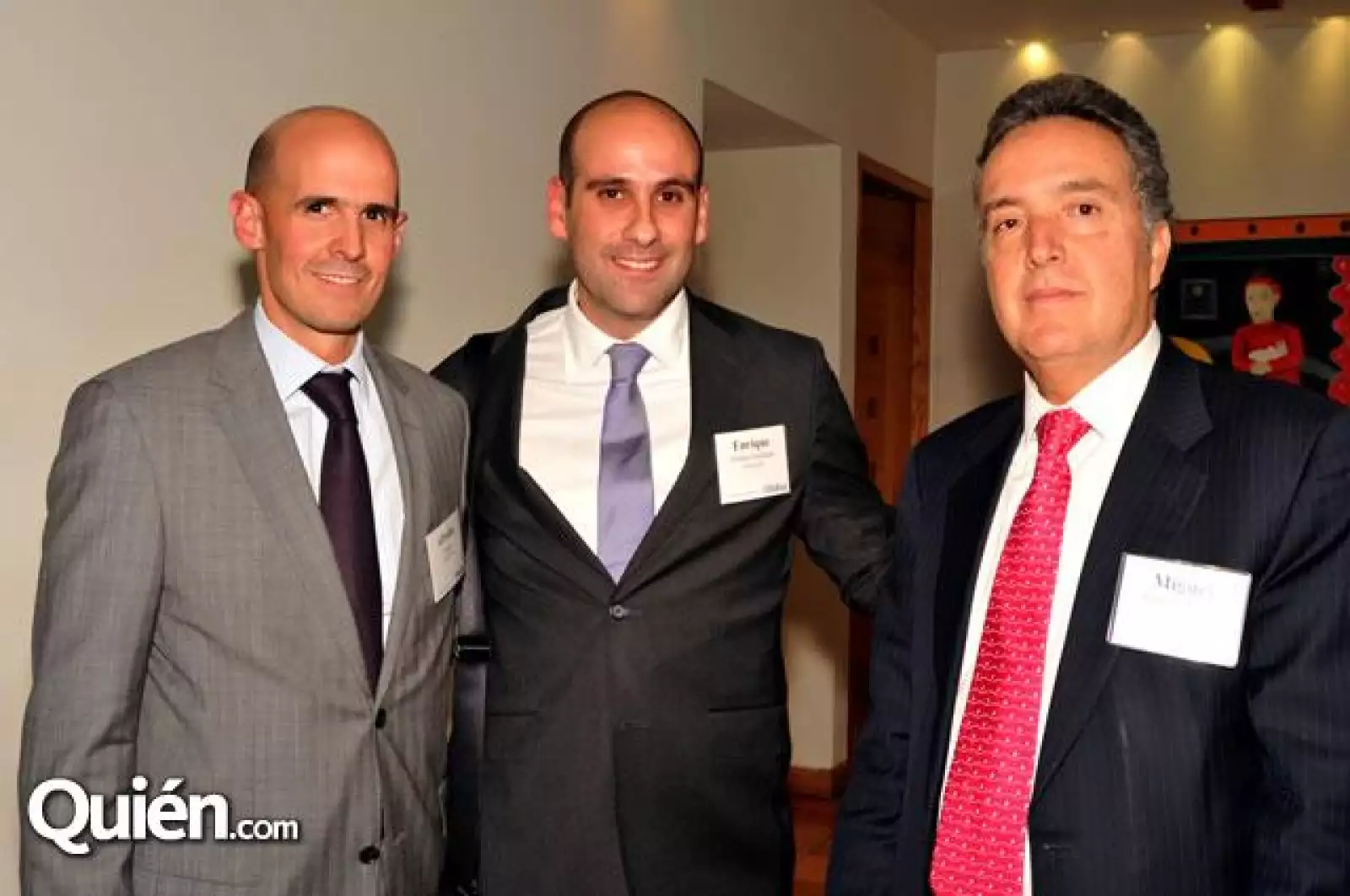 Alfredo Capote,Enrique Nehme Y Miguel Ramírez