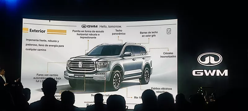 GWM presenta la Tank 500