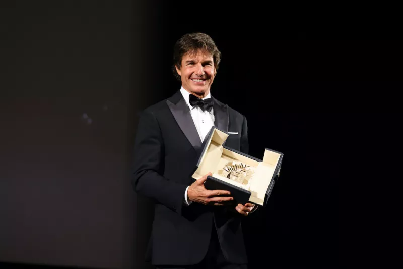 Tom Cruise Receives A Palme d'Or - The 75th Annual Cannes Film Festival