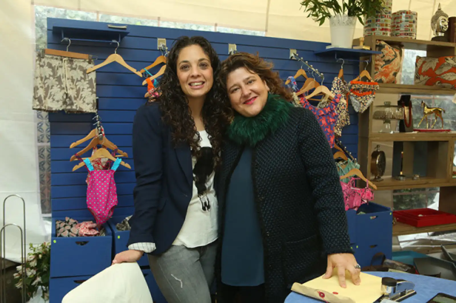Estrella Abadi y Arantxa Cruz