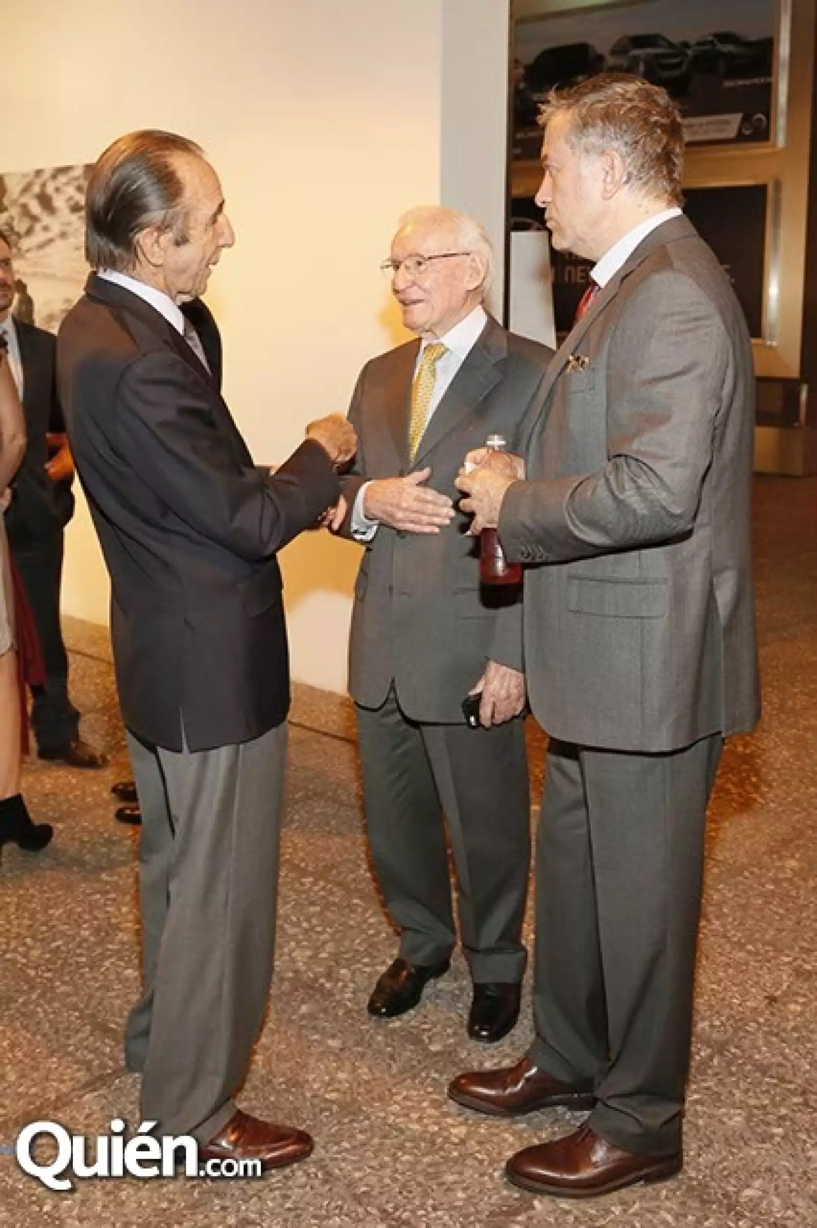 Manuel Arango, Augusto Elías y Daniel Pastor