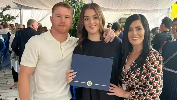 Saúl 'Canelo' Álvarez, Emily Cinnamon y Karla Beltrán