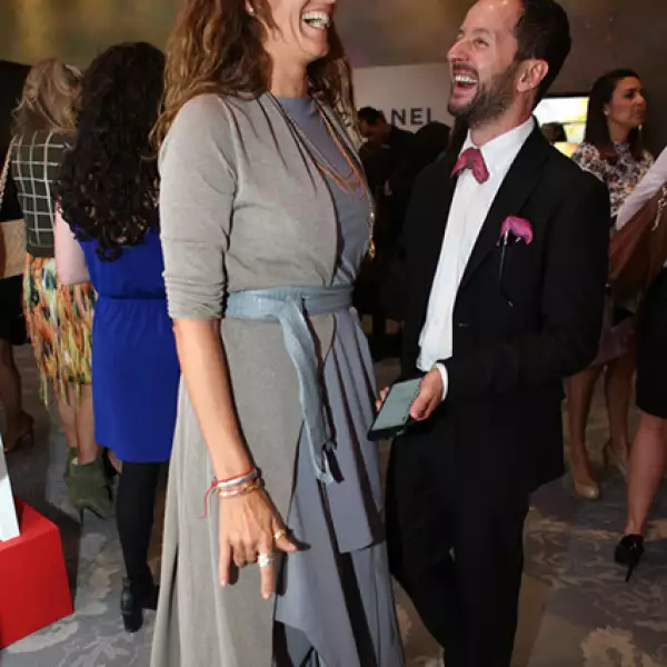 Paola Saad y Oscar Madrazo