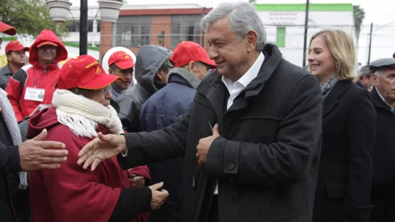 Lopez Obrador en Nuevo Leon
