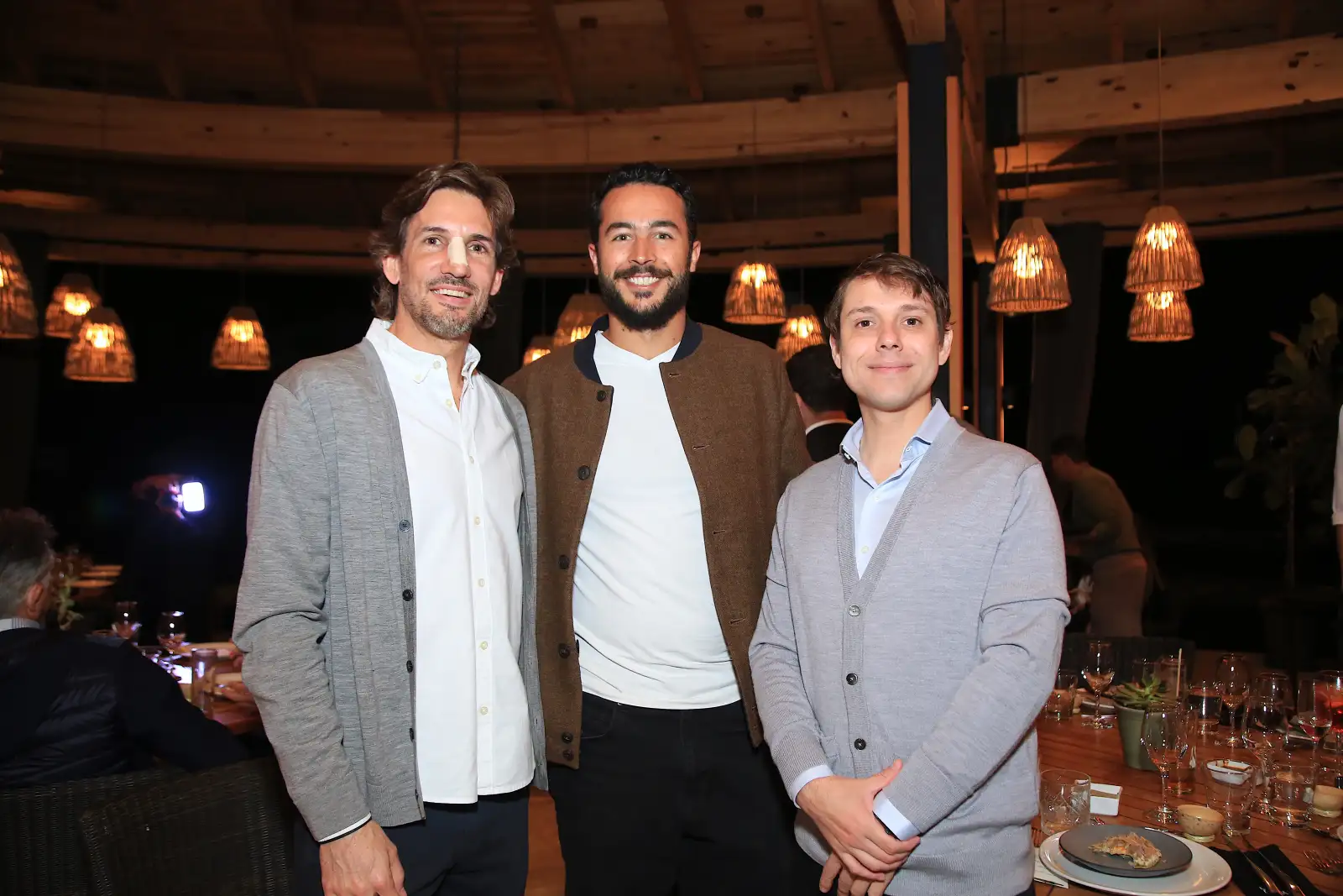 Javier Carvallo, Pablo Barrios y Jeremy Castro 