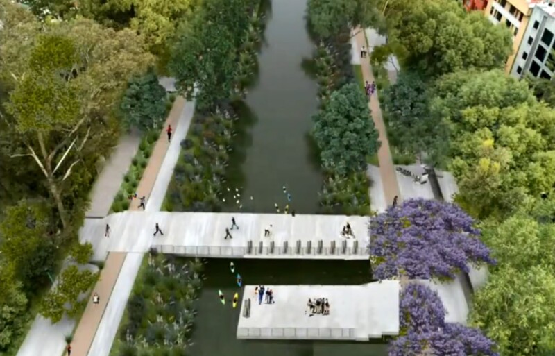 Parque Lineal en Canal Nacional