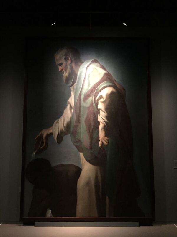 San Felipe bautiza al enuco de la Reina Candace, de Francesco Trevisani