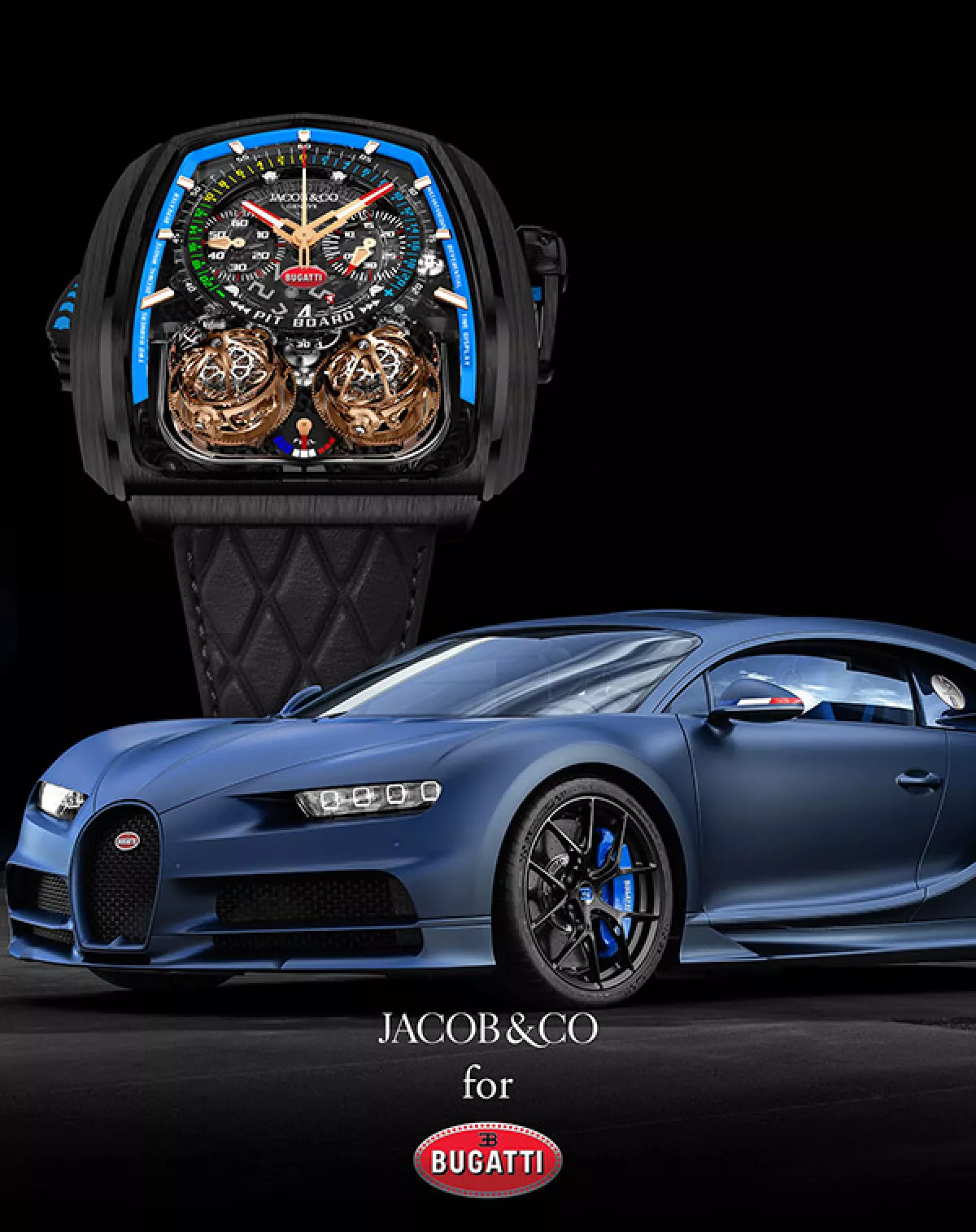 Epic X Chrono de Jacob & Co y Bugatti