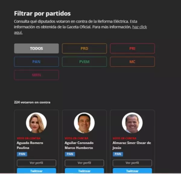 Listed as traitors to the country, opposition deputies.