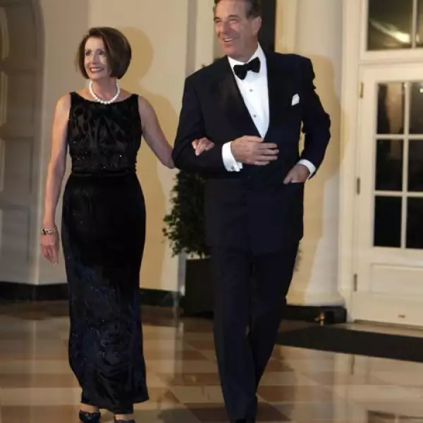 La congresista Nancy Pelosi y su esposo, Paul.