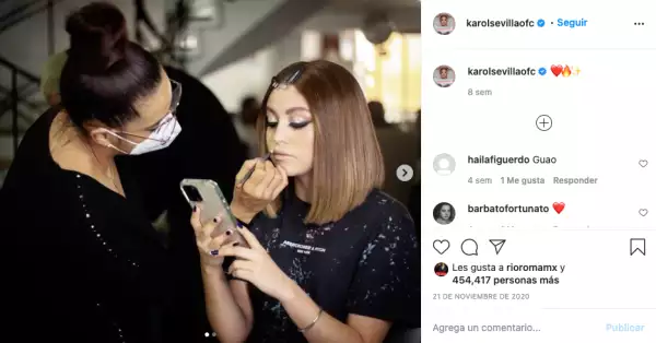 Karol Sevilla.