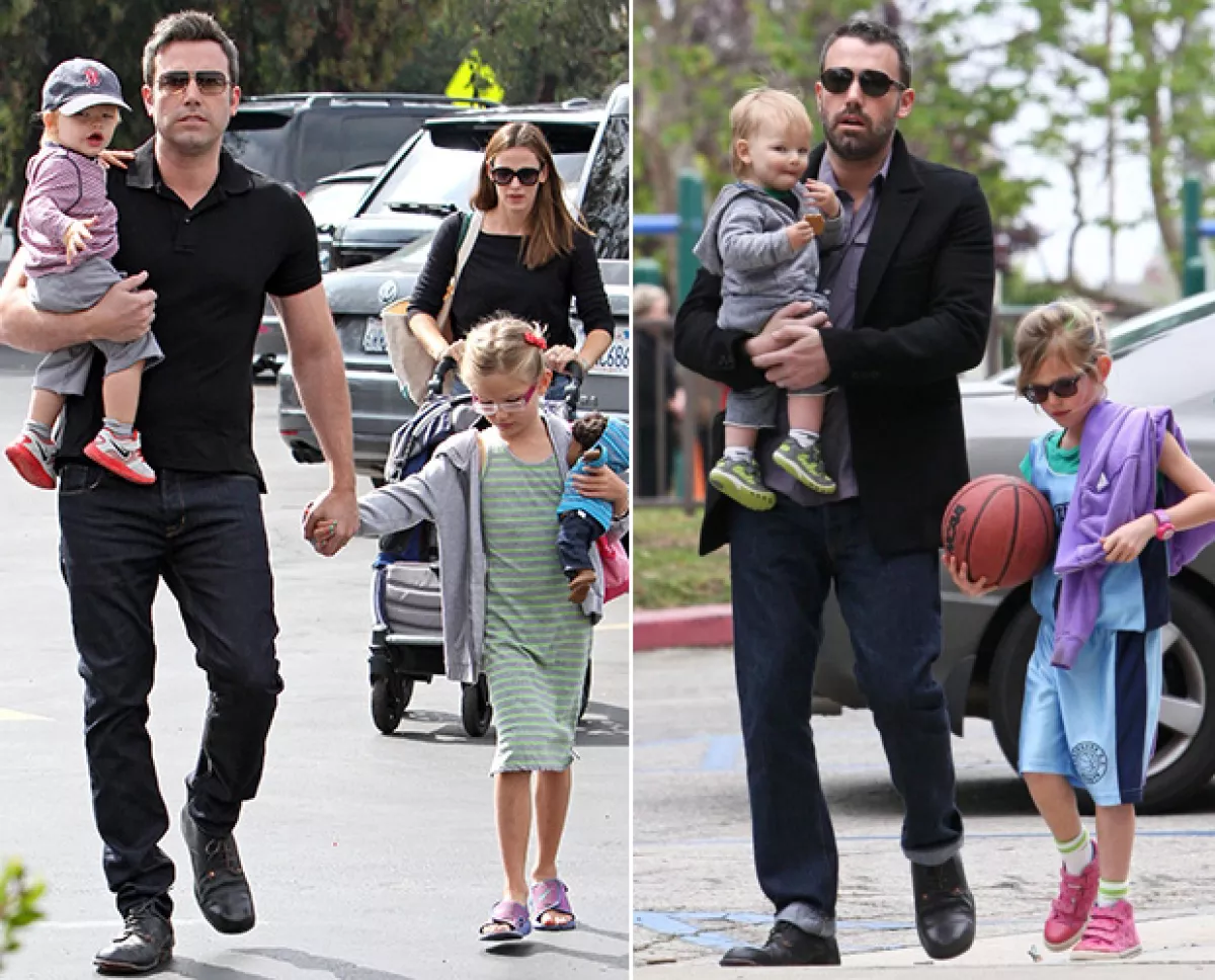Hot daddy, Ben es un papá amoroso que siempre está al pendiente de sus hijos.